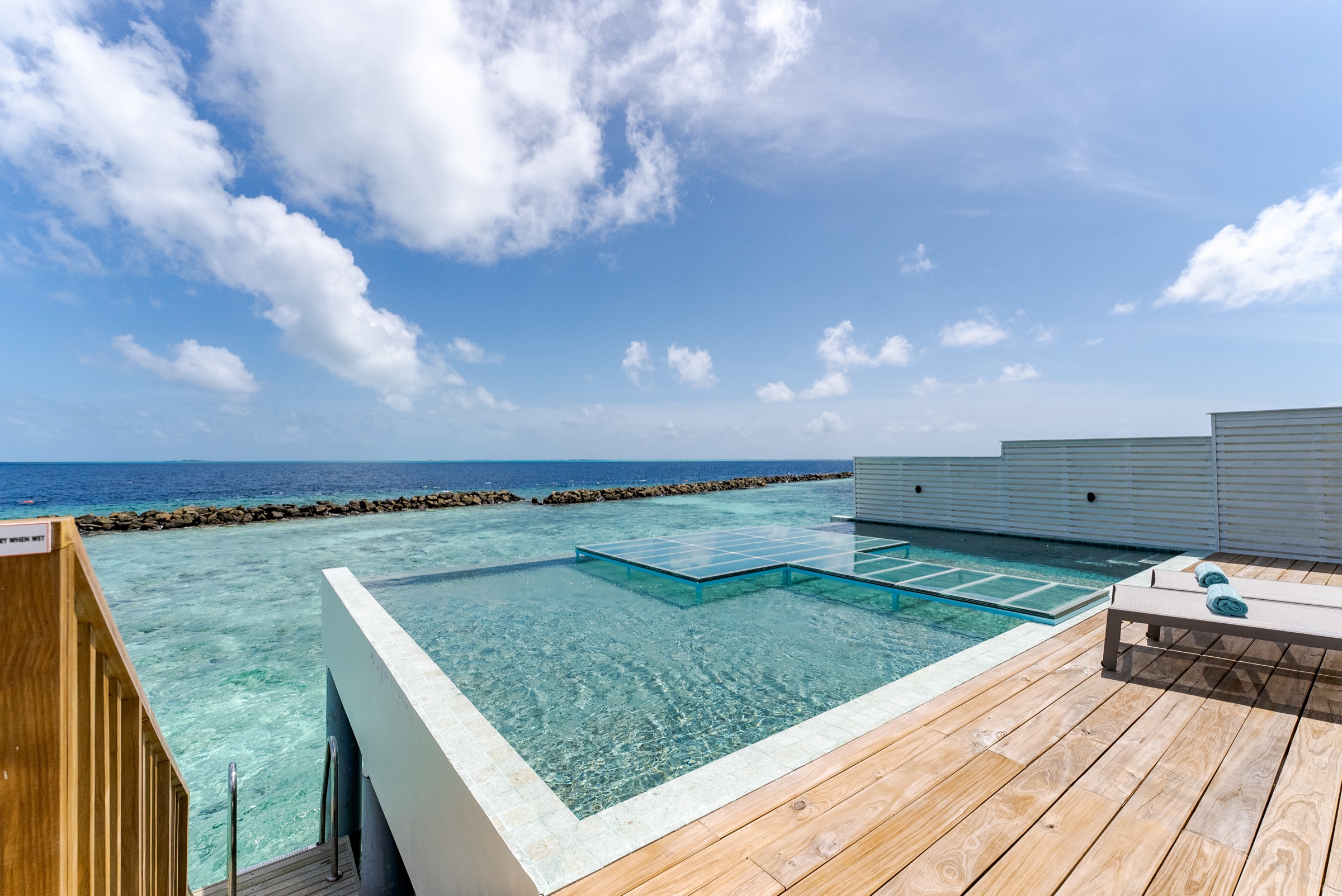 Sunset Water Villa with Pool